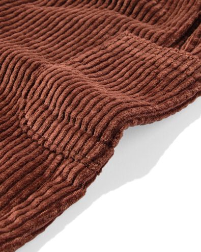 pantalon b&eacute;b&eacute; velours c&ocirc;tel&eacute; marron - 33168770BROWN - HEMA