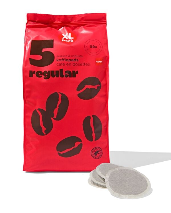 koffiepads regular - 56 stuks - 17150066 - HEMA