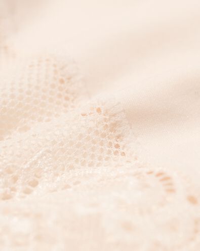 medium corrigerende string met kant lichtroze - 21590034LIGHTPINK - HEMA