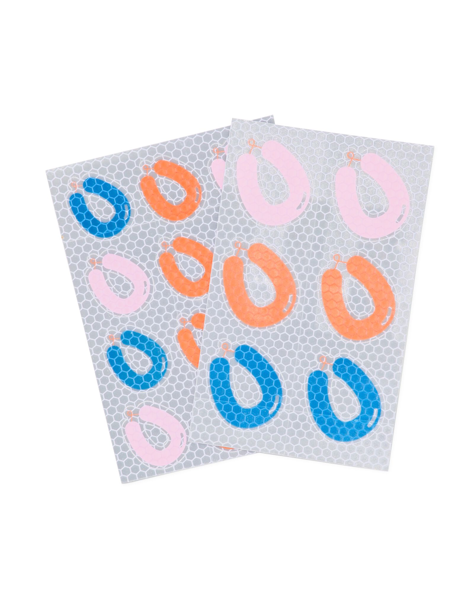 stickers met reflectie rookworst - 41150081 - HEMA