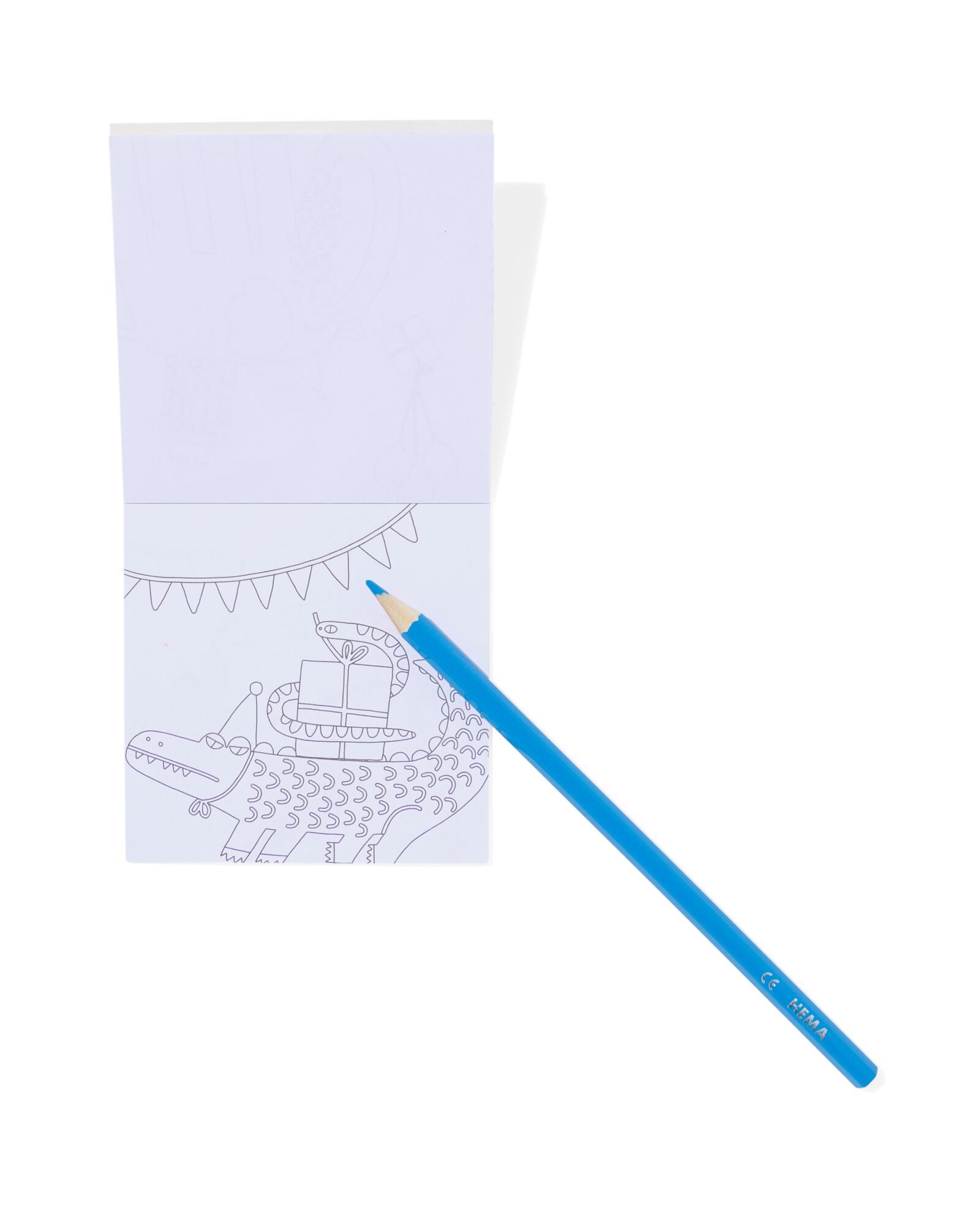 uitdeelcadeautje mini kleurboekjes - 8 stuks - 14250121 - HEMA