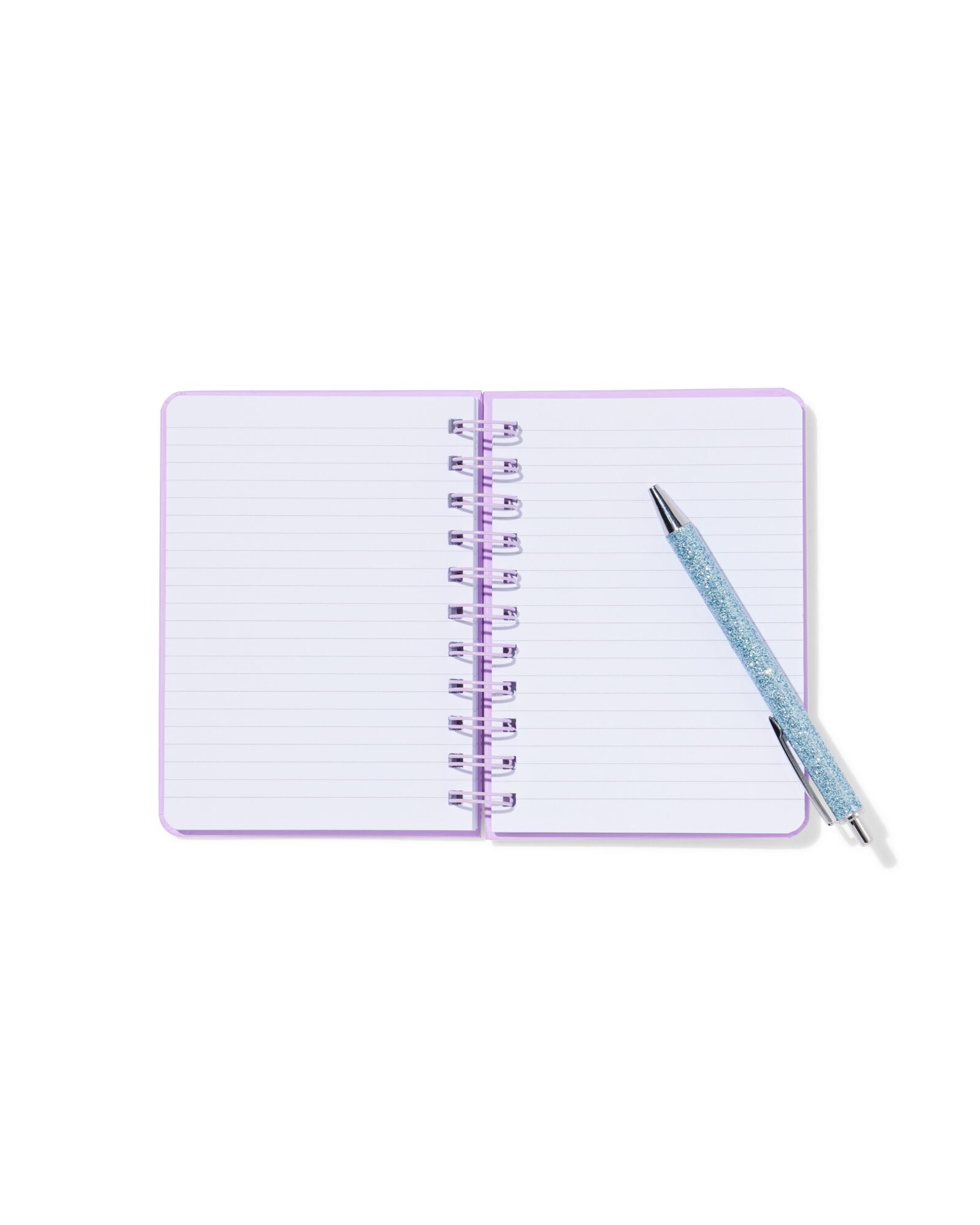 Notizbuch A6 liniert, Lila - 14120121 - HEMA