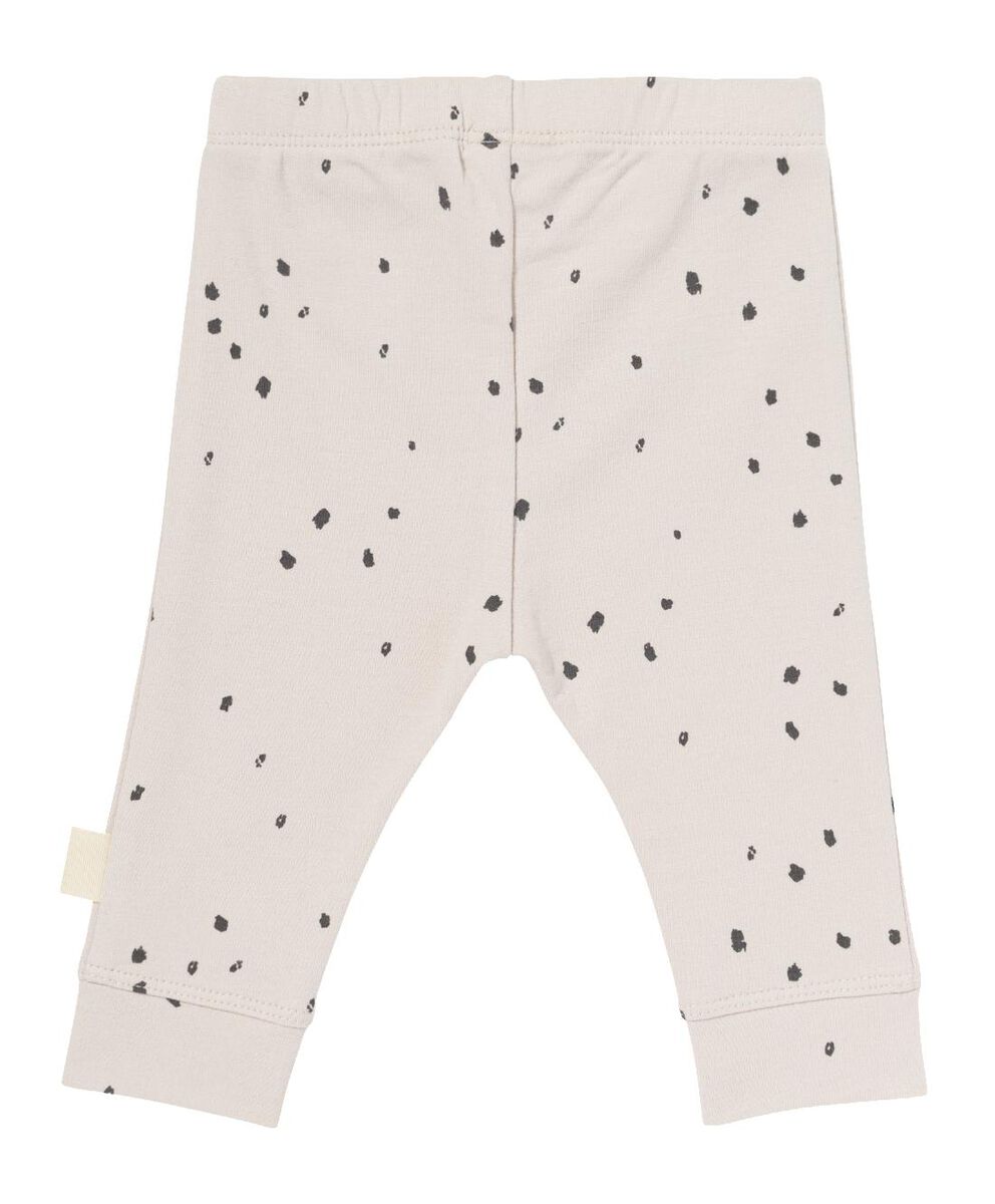 pantalon nouveau-né en bambou gris clair gris clair - 1000028737 - HEMA