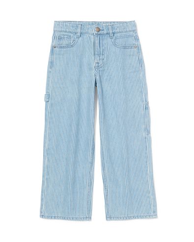 kinderbroek strepen lichtblauw lichtblauw - 30718901LIGHTBLUE - HEMA