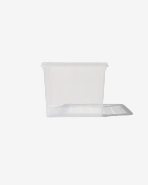 Ordnungsbox Madrid, 25 Liter, transparent, 40 x 30 x 32 cm - 39890003 - HEMA