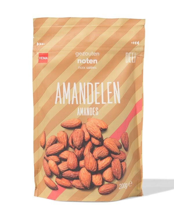 amandelen gezouten 200g - 10650113 - HEMA