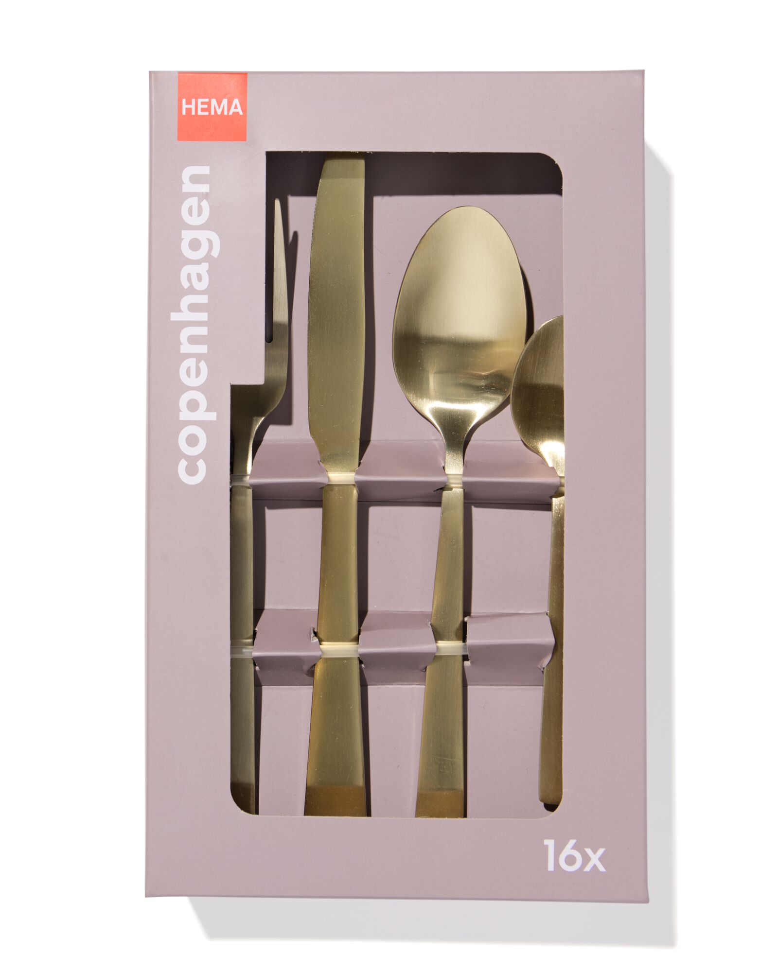 ensemble de couverts Copenhague 16 pi&egrave;ces - 9906021 - HEMA