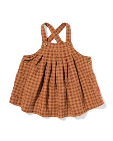 robe b&eacute;b&eacute; carreaux marron marron - 33037270BROWN - HEMA