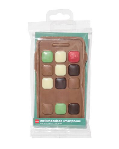 melkchocolade telefoon 100g - 24472504 - HEMA