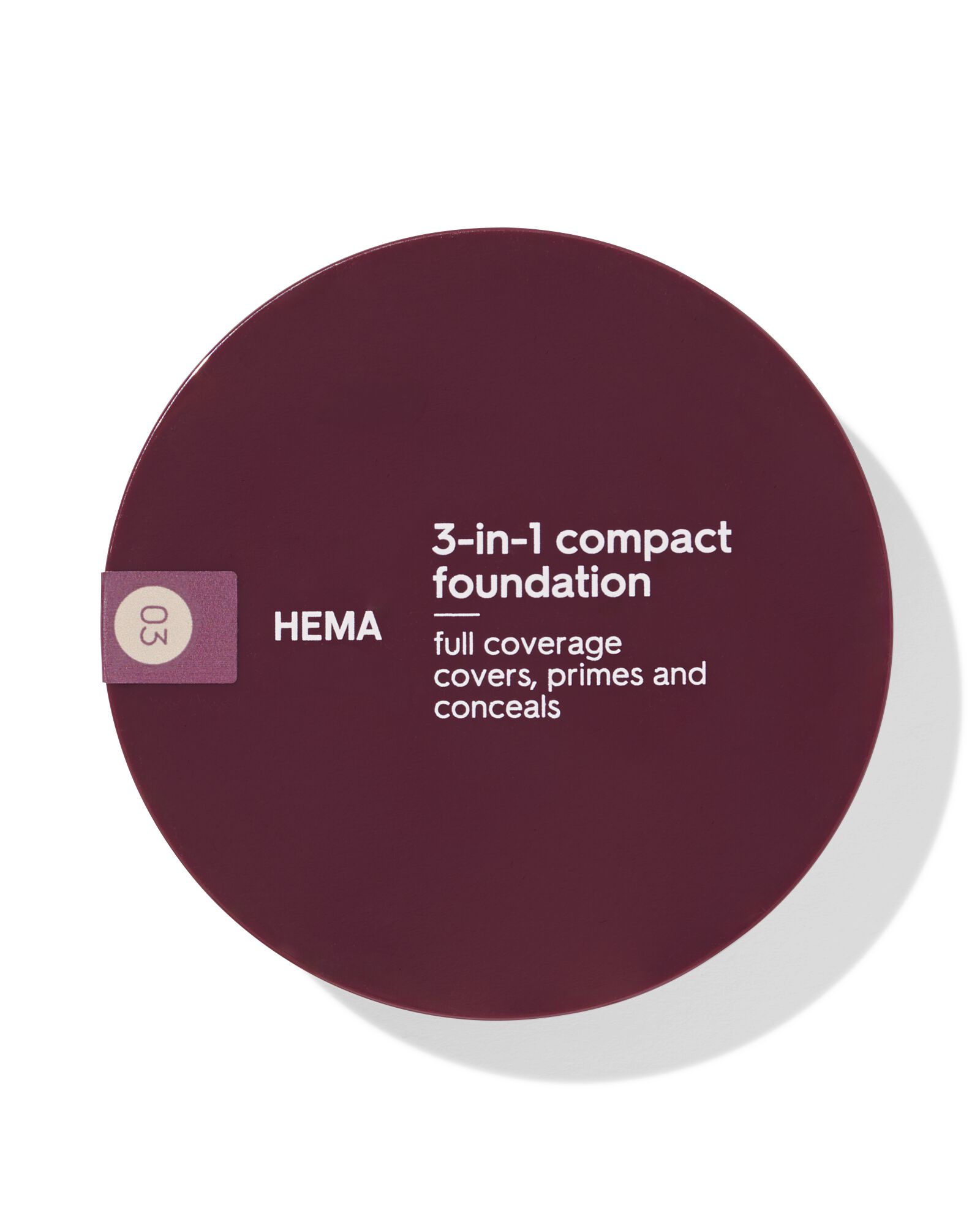 fond de teint compact 3-en-1 03 - 11290458 - HEMA
