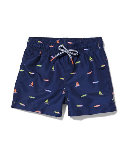 Kinder-Badehose, Boote dunkelblau - 22209570DARKBLUE - HEMA