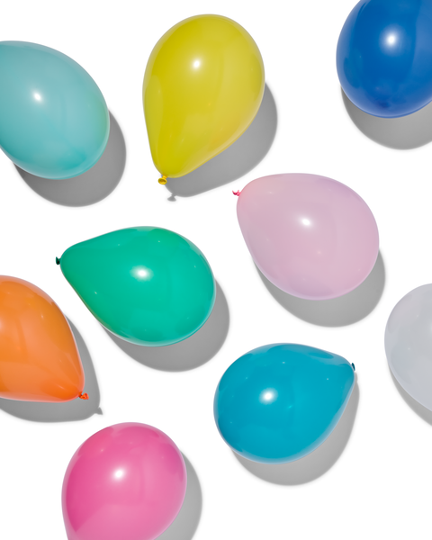 50er-Pack Luftballons, 20 cm - 14230262 - HEMA