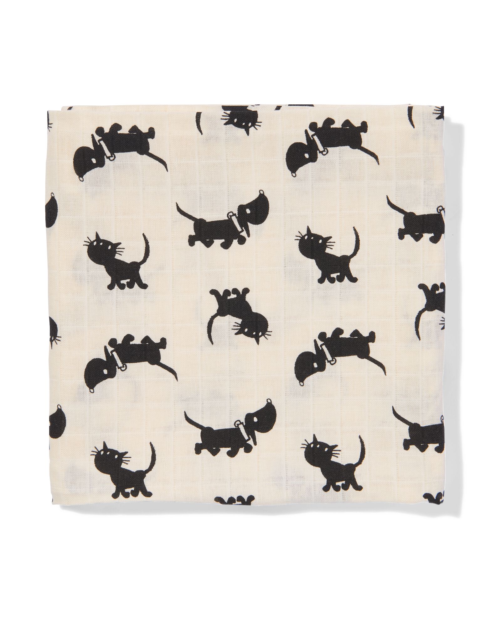 Takkie und Siepie Mulltuch 110 &times; 110 cm, XL - 33306060 - HEMA