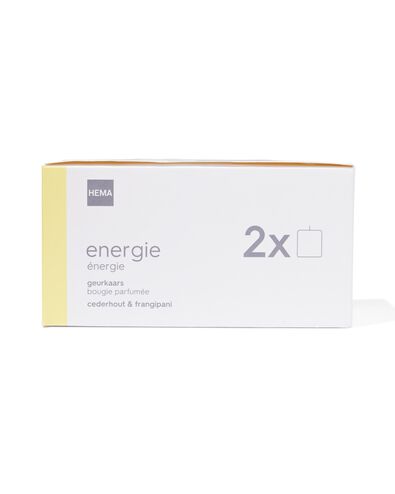 Duftkerze, XS, Energie &ndash; 2 St&uuml;ck - 13507502 - HEMA