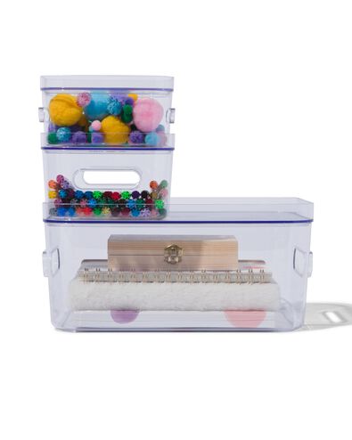 Ordnungsbox-Deckel Helsinki, 20 x 29 x 2 cm, transparent Deckel 20 x 29 Helsinki - 39821146 - HEMA