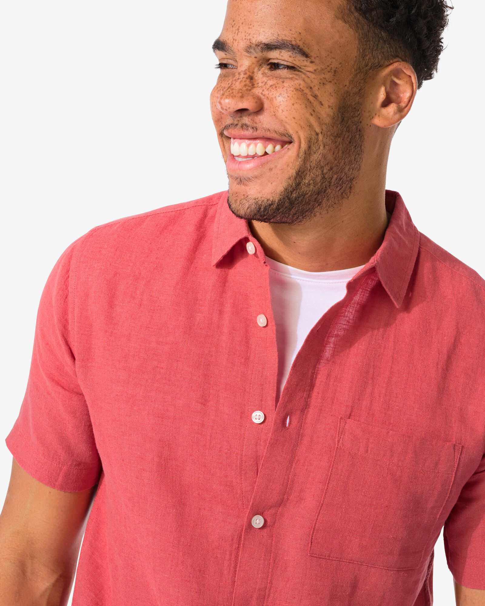 chemise homme Andrea rouge - 2140230RED - HEMA