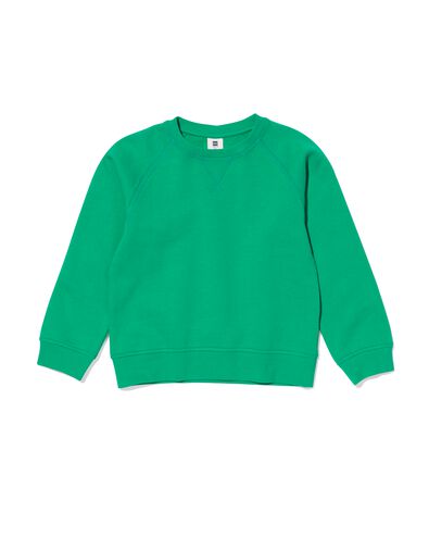 Kinder-Sweatshirt grün 146/152 - 30835965 - HEMA