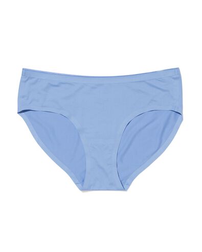 slip hipster femme seconde peau microfibre bleu - 19602354BLUE - HEMA