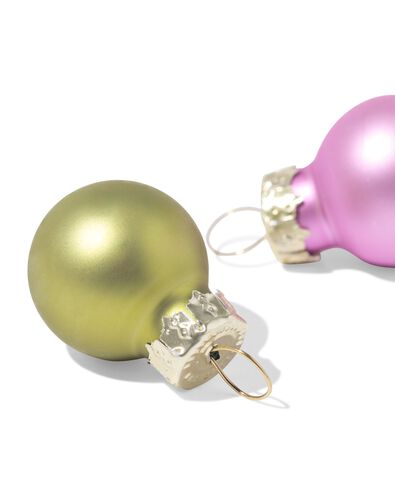 kerstballen 3.2cm glas mini multi - 36 stuks - 25100194 - HEMA