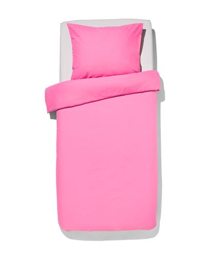 Bettbezug 140 x 200/220 cm, weiche Baumwolle, Pink - 5750073 - HEMA