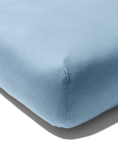 drap-housse enfant jersey 70x150 bleu - 5180003 - HEMA