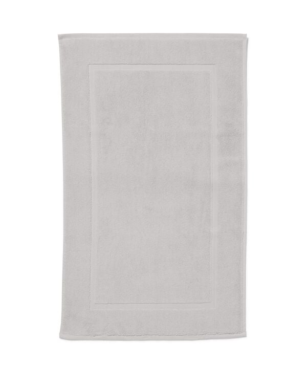 tapis de bain 50x85 qualit&eacute; &eacute;paisse gris clair - 5245408 - HEMA