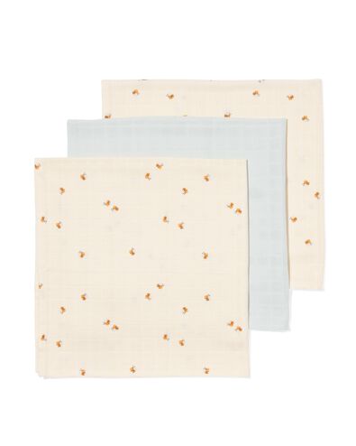 hydrofieldoeken 60x60 - 3 stuks - 33397740 - HEMA