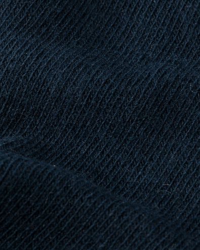 chaussettes femme - 5 paires bleu fonc&eacute; bleu fonc&eacute; - 1000001665 - HEMA