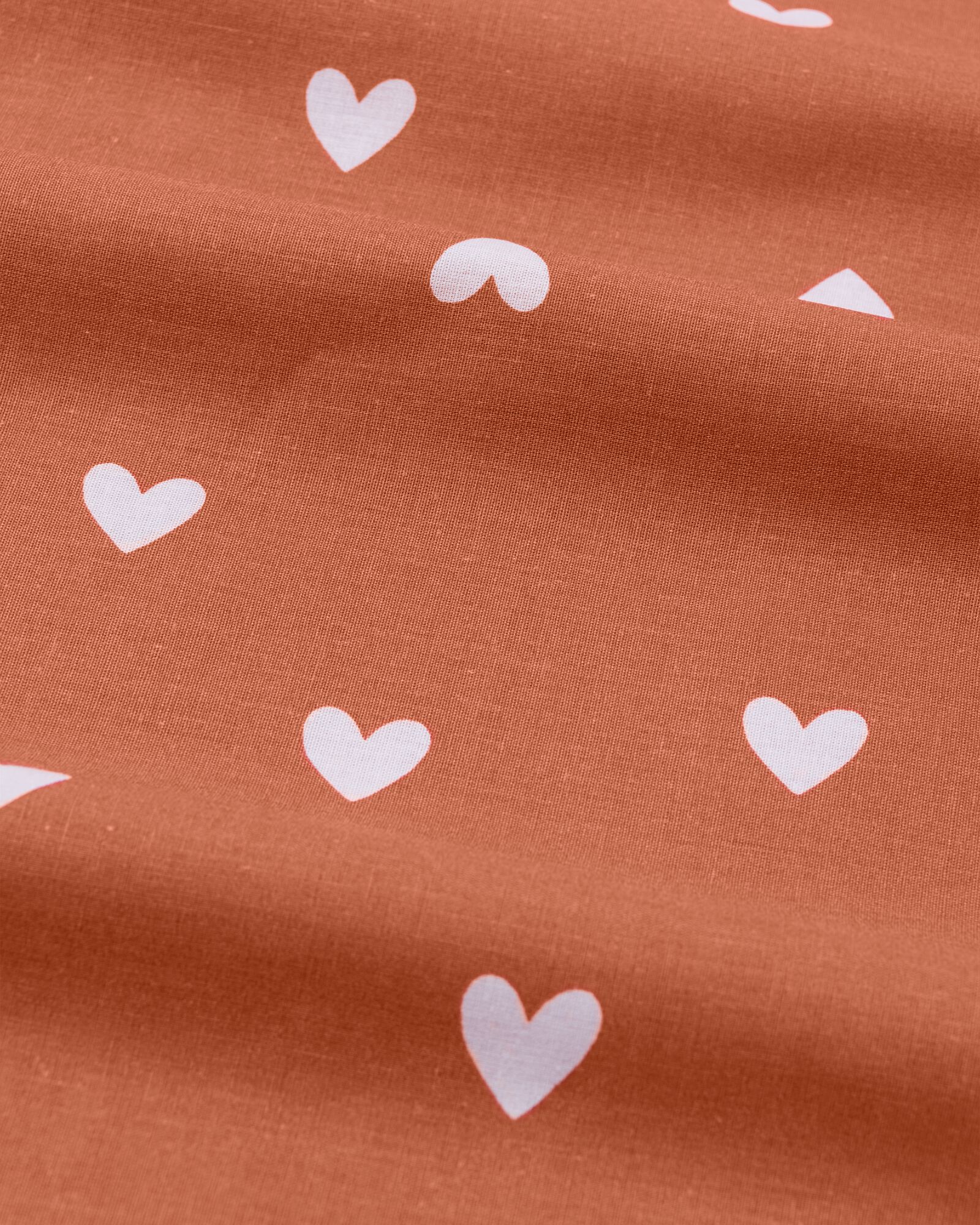 housse de couette tout-petit 120x150 cm coton doux petits c&oelig;urs - 5770050 - HEMA