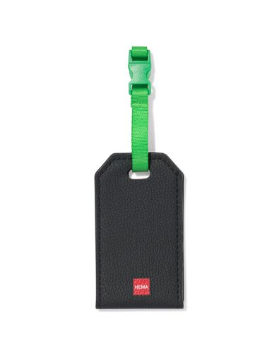 bagagelabel zwart - 18640047 - HEMA