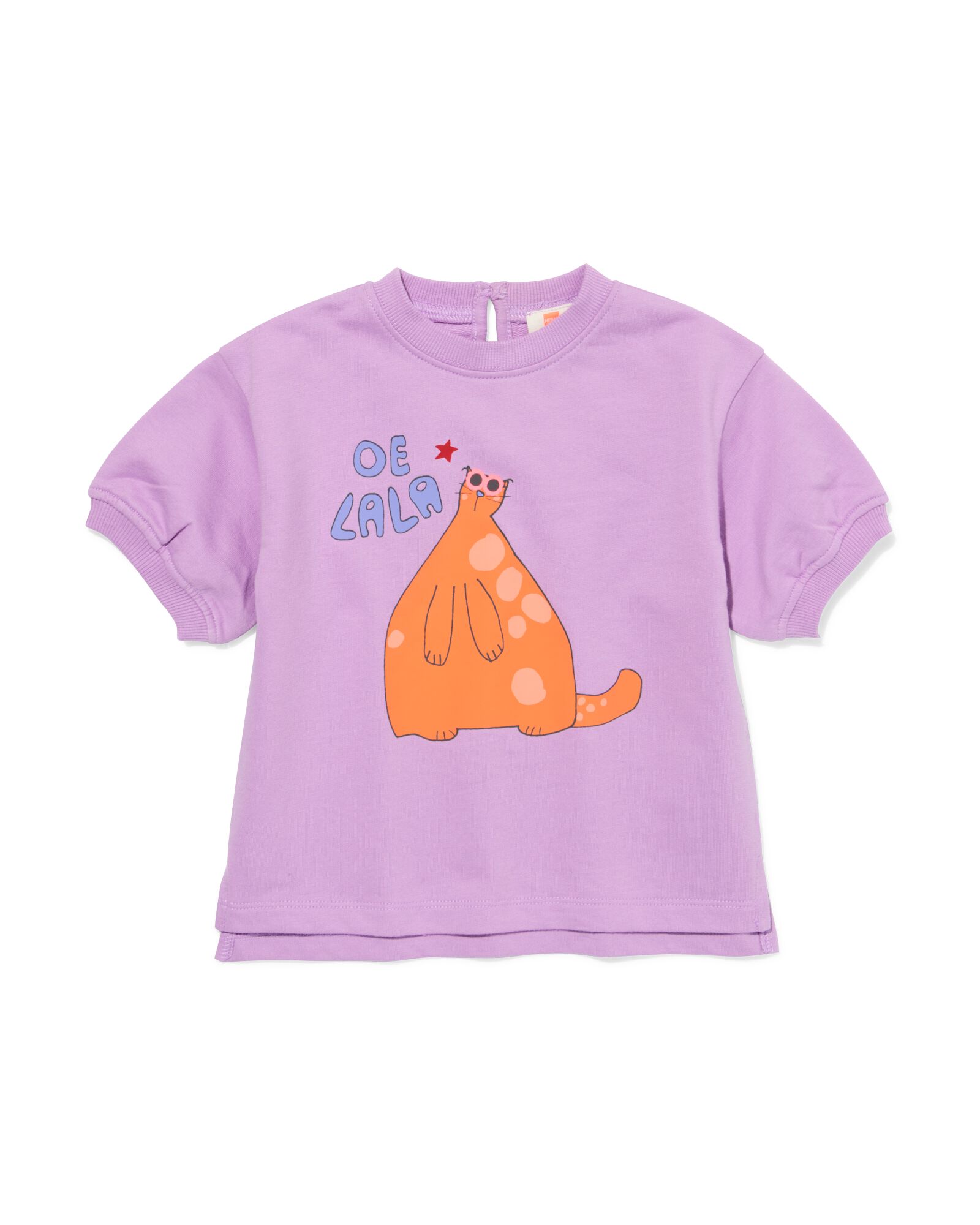 Baby-T-Shirt Katze violett - 33000270PURPLE - HEMA