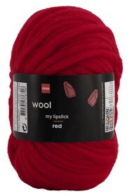 Strickgarn, Wolle, 50 g rot - 1000029310 - HEMA