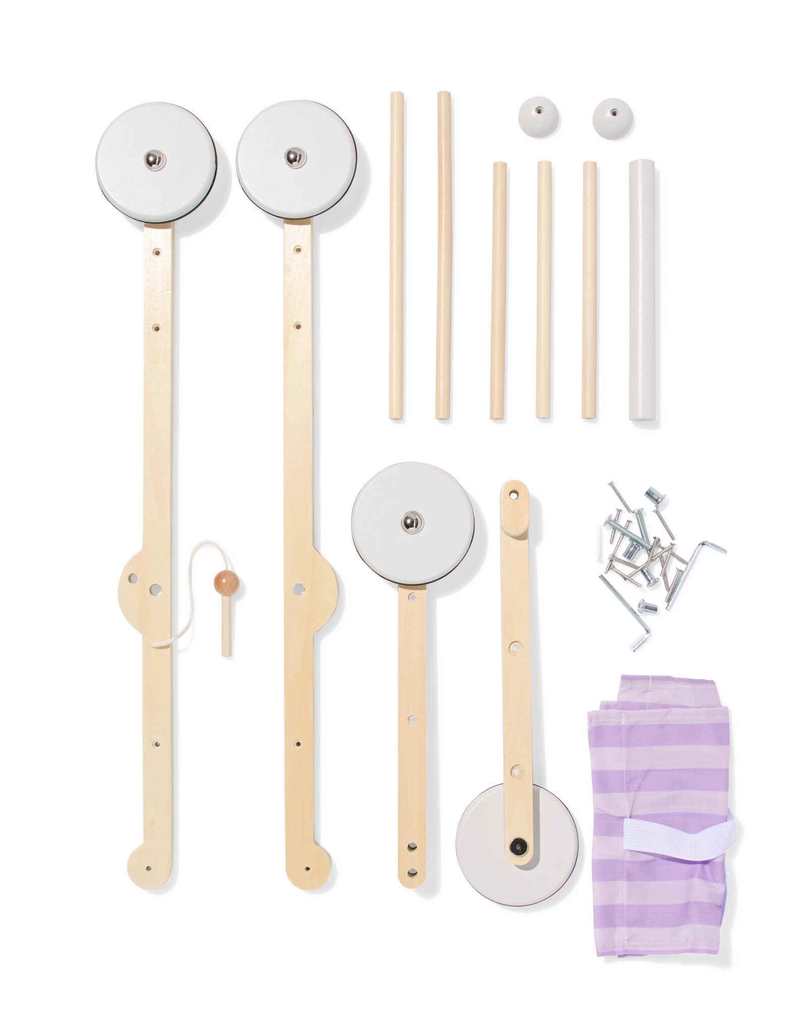 poussette de poup&eacute;e 33x50x46cm bois - 15130472 - HEMA