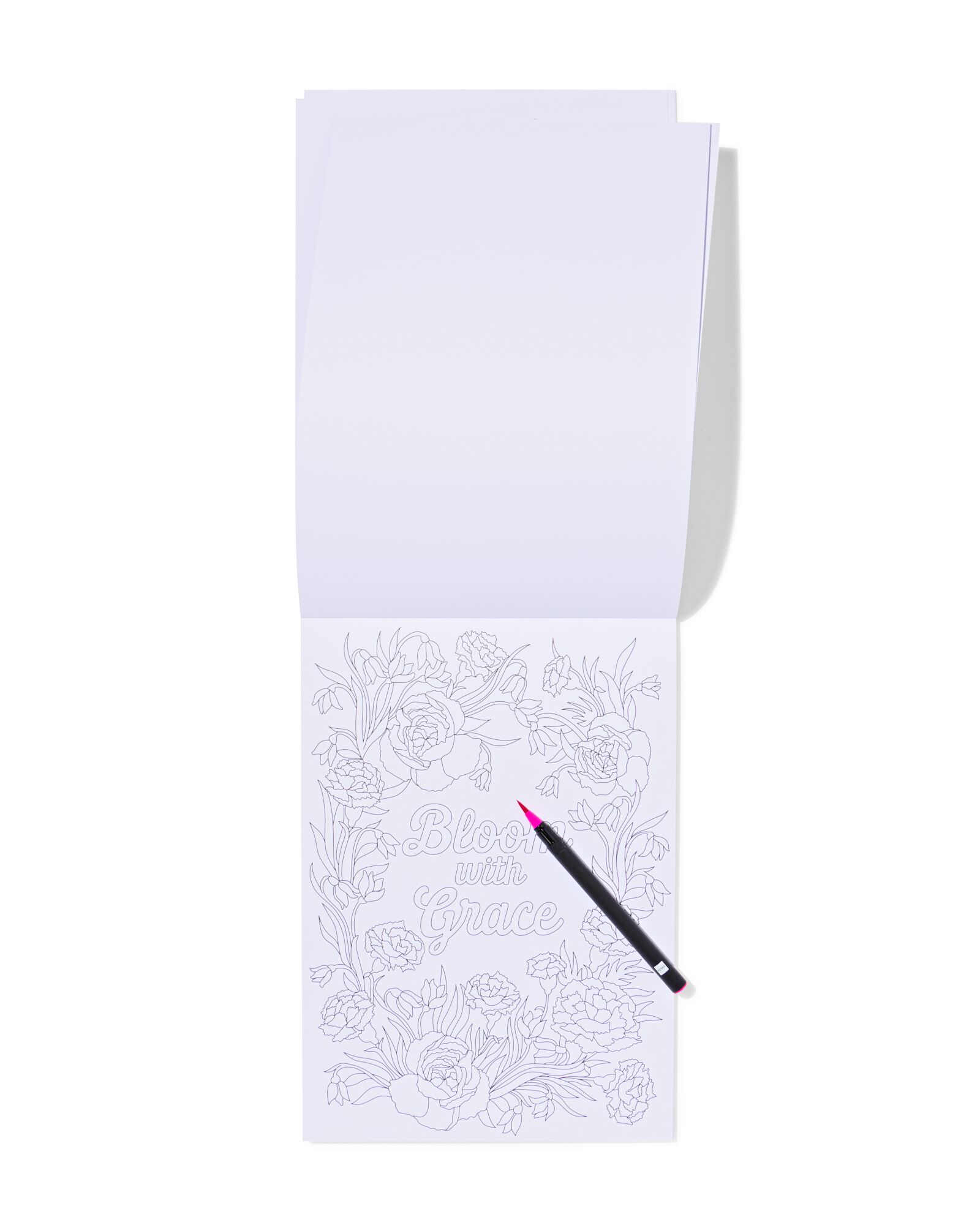 Livre de coloriage A4 de citations sur la nature  - 60720129 - HEMA