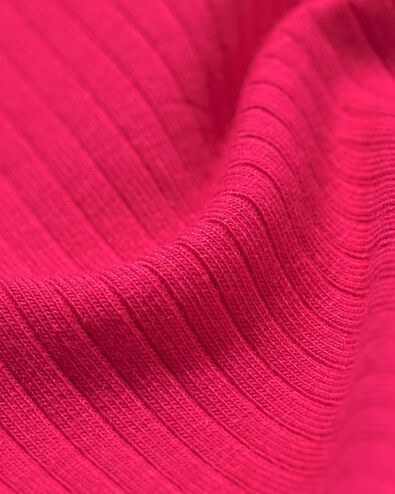 t-shirt enfant c&ocirc;tel&eacute; fraise fuchsia fuchsia - 30846404FUCHSIA - HEMA