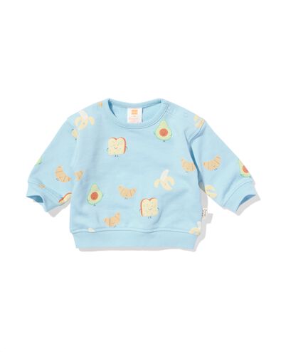 pull-over nouveau-n&eacute; petit-d&eacute;jeuner bleu bleu - 33444720BLUE - HEMA