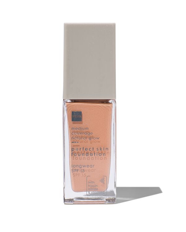 perfect skin foundation SPF15 04 honey rose - 11290354 - HEMA