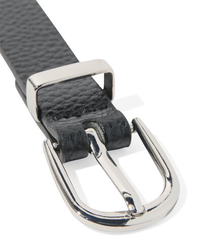 damesriem structuur zwart zwart zwart - 16360100BLACK - HEMA