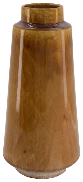 Keramikvase, reaktive Glasur, Ø 15 x 28 cm, braun - 13322208 - HEMA