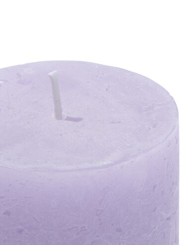 bougies rustiques lilas lilas - 1000029578 - HEMA