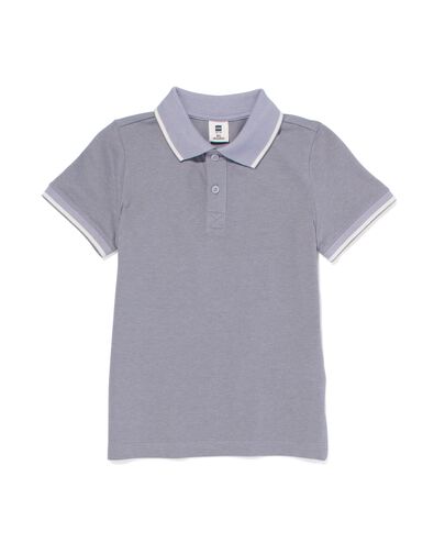 Kinder-Poloshirt violett 110/116 - 30777625 - HEMA