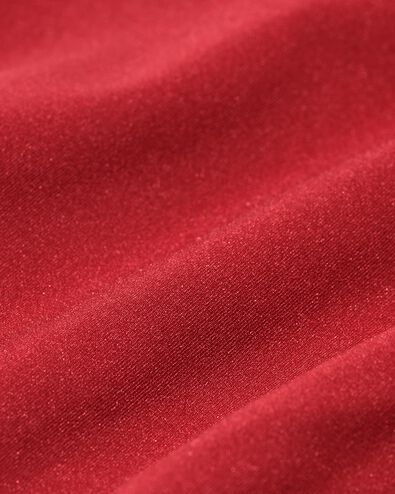 dames brazilian micro met kanten inzet donkerrood - 19641435DARKRED - HEMA