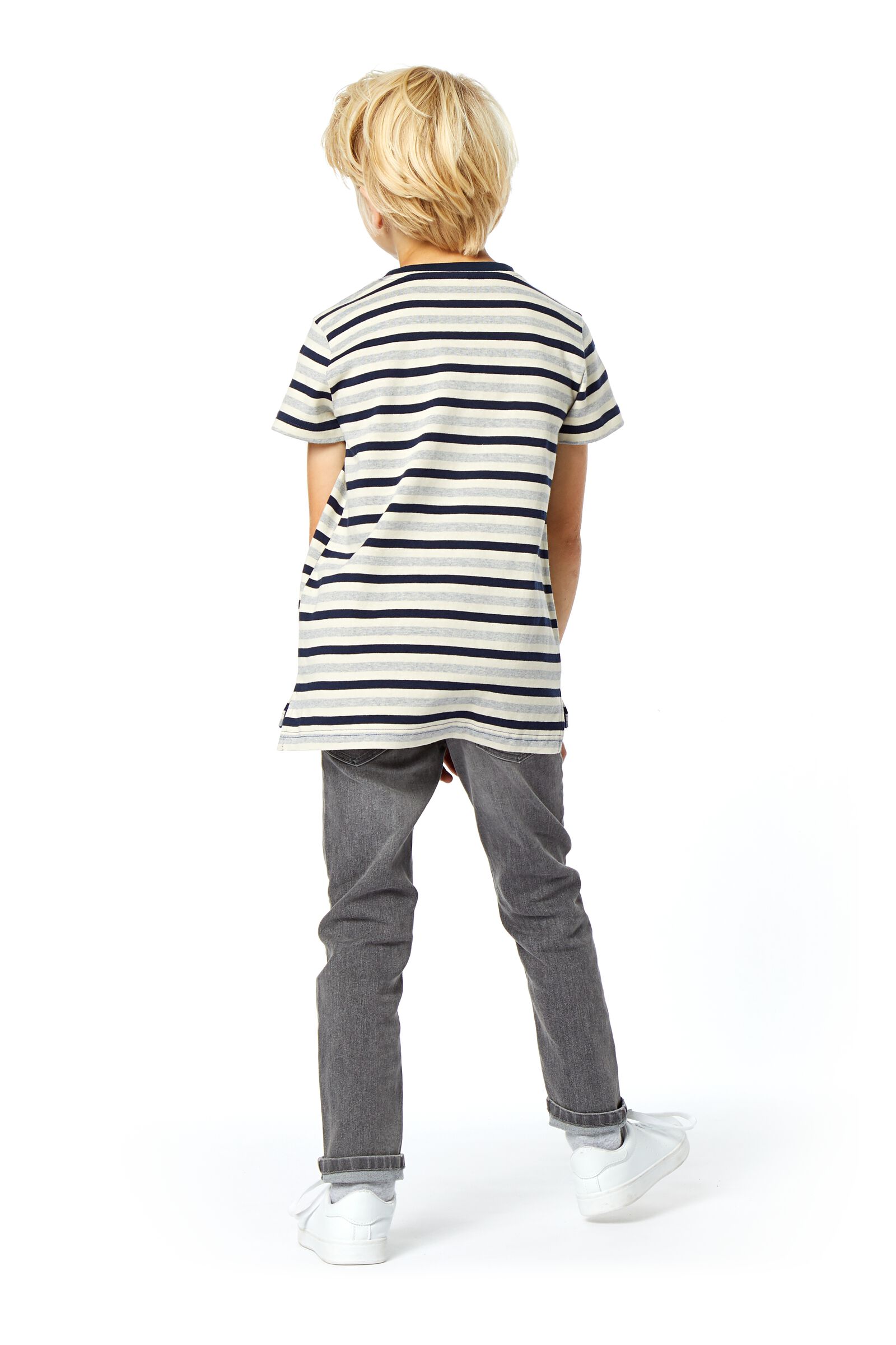 Kinder-Jeans, Regular Fit grau 146 - 30765852 - HEMA