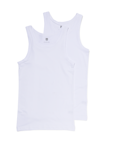 2er-Pack Herren-Hemden, mit Bambus weiß weiß - 1000015620 - HEMA
