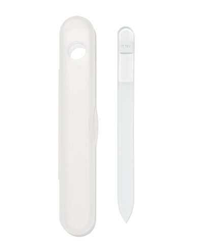 lime &agrave; ongles en verre extra fine avec bo&icirc;te de rangement - 11912412 - HEMA