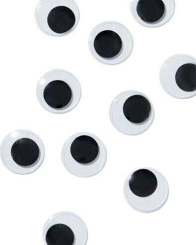 autocollants yeux mobiles - 10 pi&egrave;ces  - 14100384 - HEMA