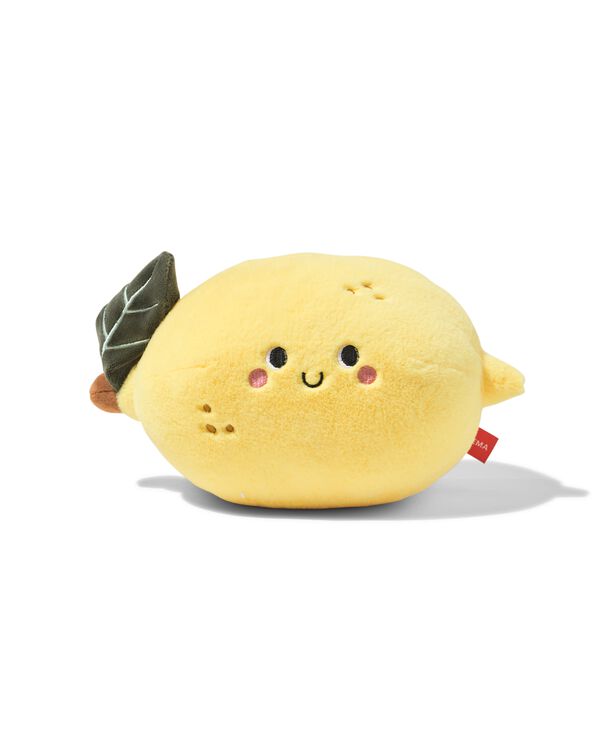 peluche 24x13,5x13,5cm citron - 41822235 - HEMA