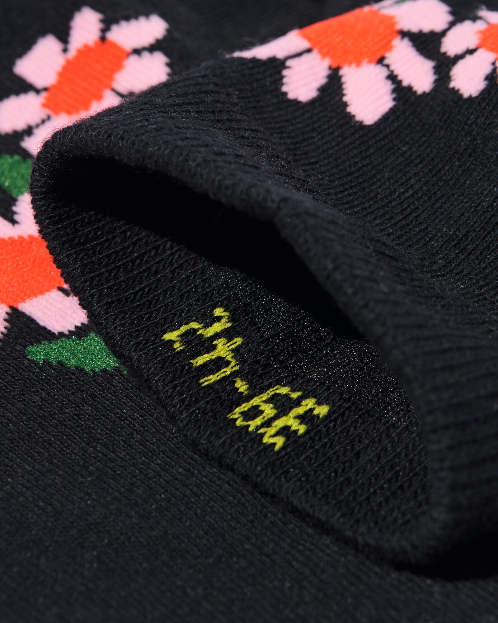 Socken Make my Daisy  schwarz - 4124110BLACK - HEMA