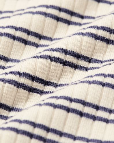 meegroei body ecovero&trade; strepen gebroken wit gebroken wit - 33306950OFFWHITE - HEMA