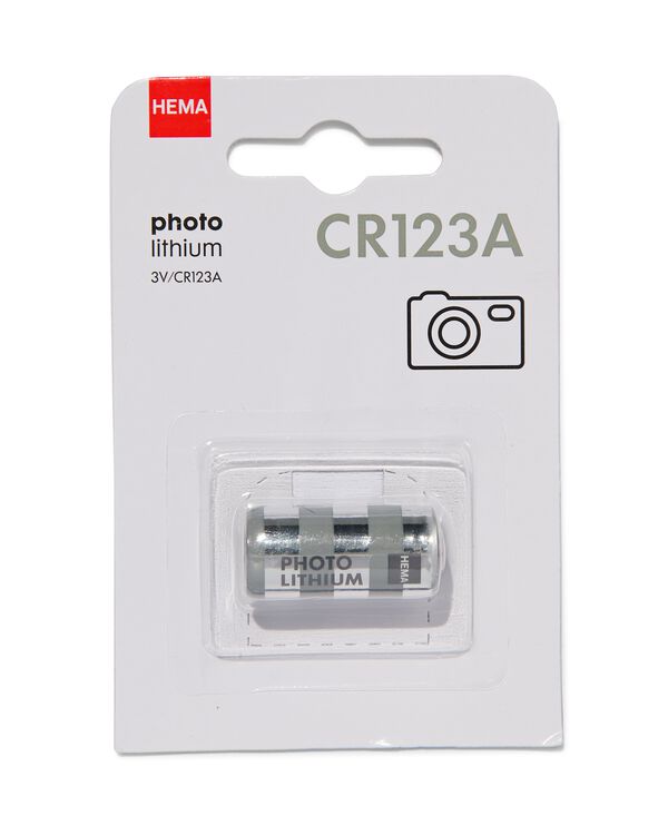 CR123A Lithium-Fotobatterie - 41290274 - HEMA